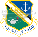 143rd Airlift Wing Patch