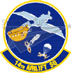 14th Airlift Squadron Decal