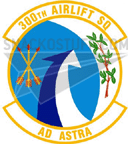300th Airlift Squadron Decal