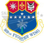 169th Fighter Wing Patch