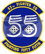 55th Fighter Squadron Patch