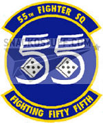 55th Fighter Squadron Decal