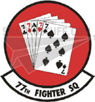 77th Fighter Squadron Decal