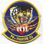 79th Fighter Squadron Patch
