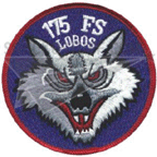 175th Fighter Squadron Patch