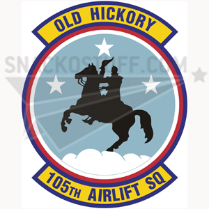 105th Airlift Squadron Decal