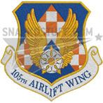 105th Airlift Wing Patch (Minimum Order Of 15)