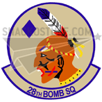 28th Bomb Squadron Patch