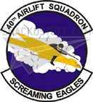 40th Airlift Squadron Patch