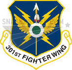 301st Fighter Wing Decal