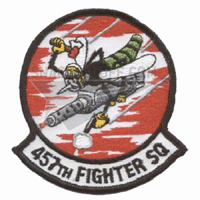 457th Fighter Squadron Patch