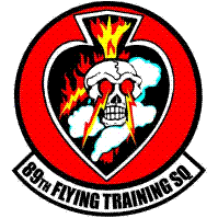 89th Flying Training Sqdn Patch