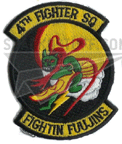 4th Fighter Squadron Patch