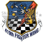 419th Fighter Wing Patch