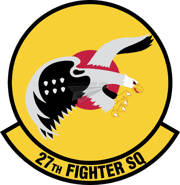 27th Fighter Squadron Patch