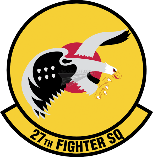 27th Fighter Squadron Decal