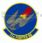 71st Fighter Squadron Decal