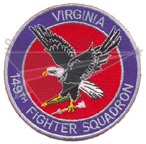 149th Fighter Squadron Patch