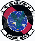 92nd Refueling Squadron Patch