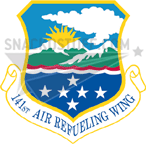 141st Air Refueling Wing Decal