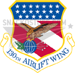 130th Airlift Wing Decal