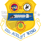 153rd Airlift Wing Decal